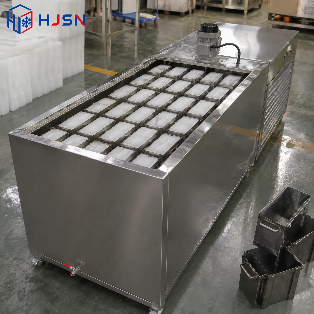 Ice Machine, 380 V, 5.3KW(7.11hp) - detail 2