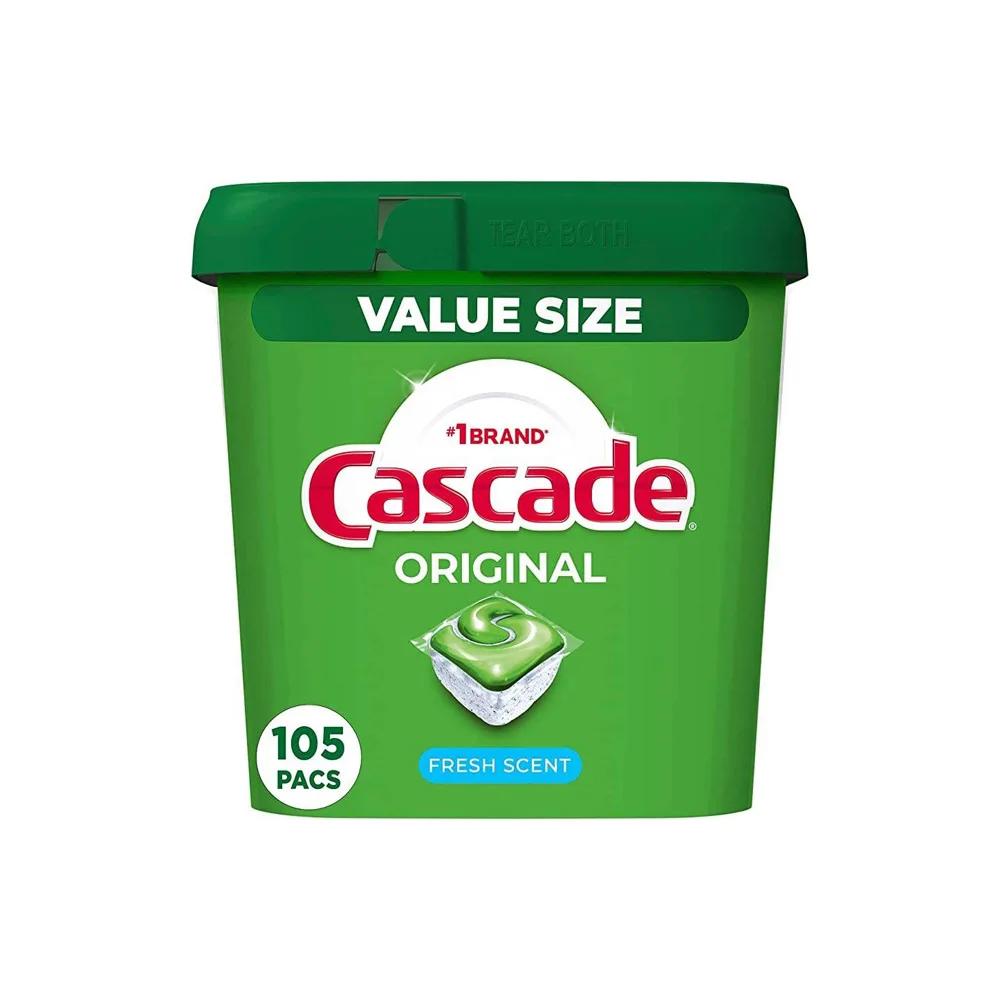 Best Genuine Cascade Complete Dishwasher Detergent 62 Pods Fresh Scents