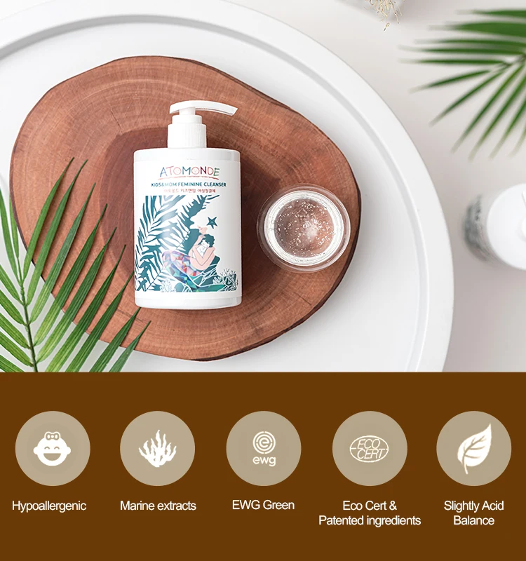 Korean Hygiene Femine Inner Cleanser Pregnancy Vaginal Safely Mildly Without Irritation Gel Type