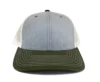 Heather Gray/Olive/White