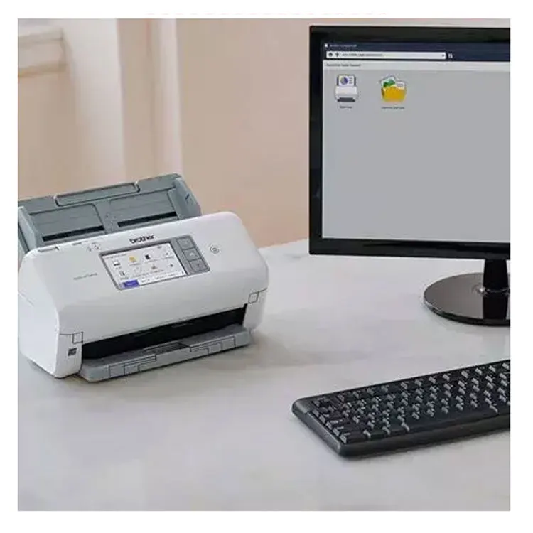 80page Capacity Auto Document Feeder Single And Doublesided Scanning