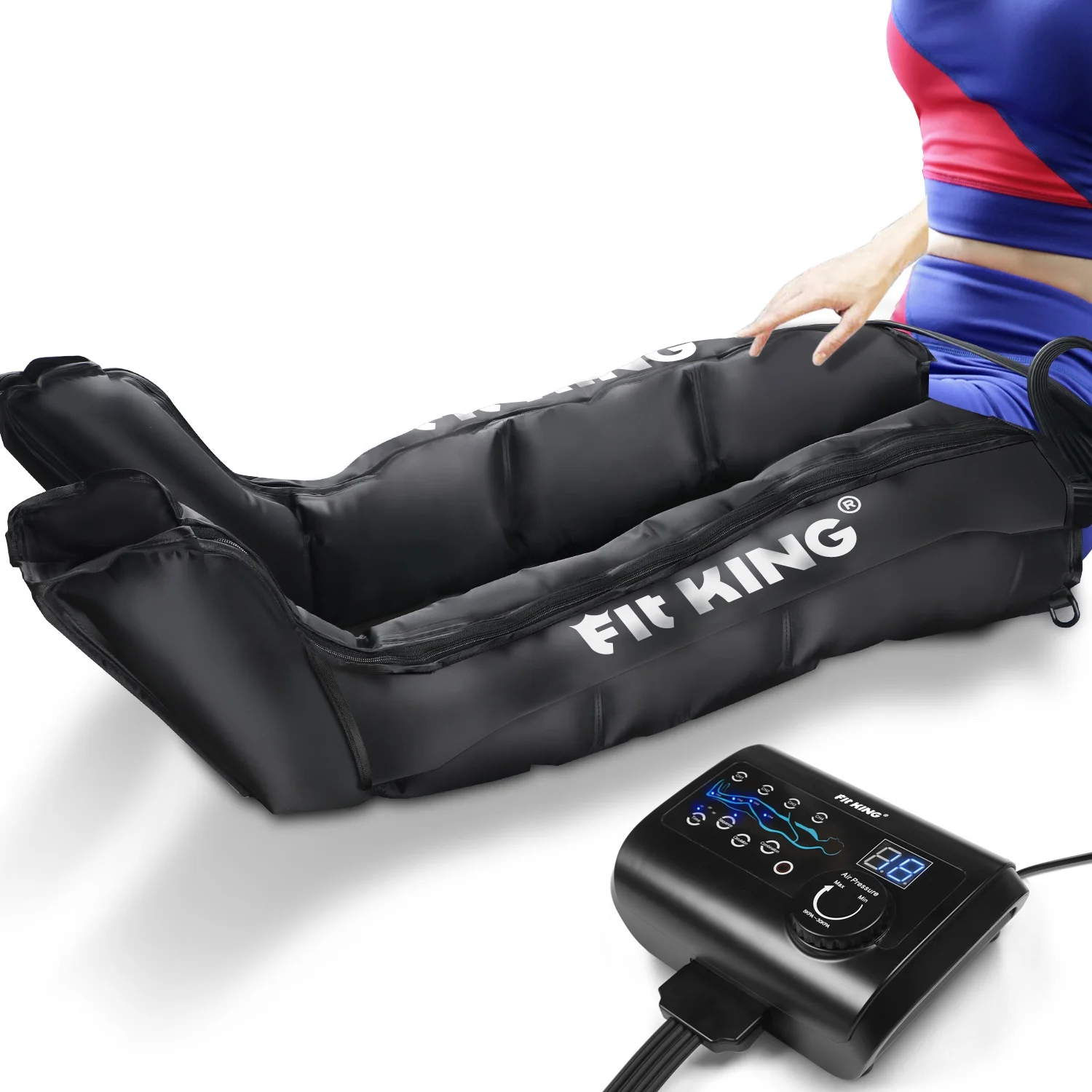 Leg Recovery System Air Compression Pression Boots Sequential Pump ...