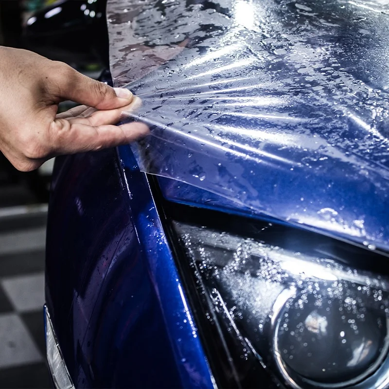 Автомобильные Самовосстанавливающиеся наклейки для кузова автомобиля с защитой от царапин 1,52*15 м, Новая пленка для защиты краски автомобиля PPF