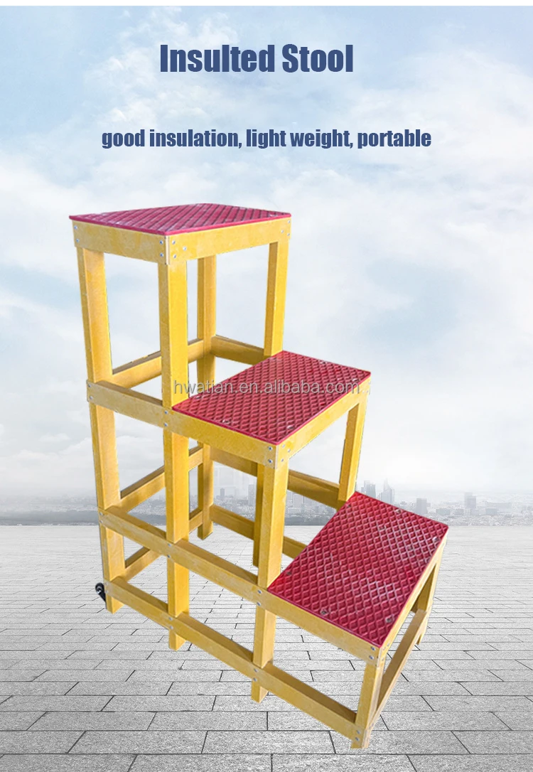 Electric Insulating Double Sided Multipurpose Fiberglass Extension Ladders Foldable Fiberglass Ladders Extension Ladders