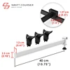 White Bracket & Black Holder