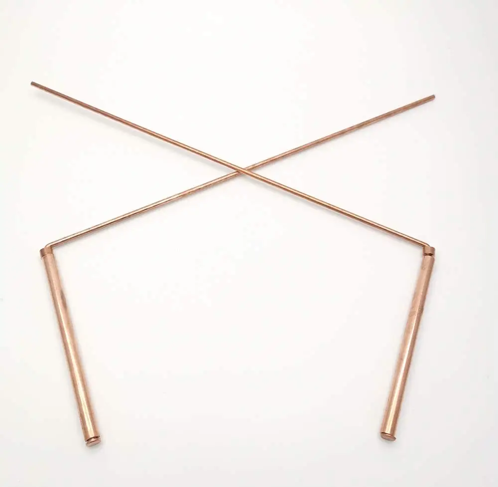 Copper Spirit Hunter Dowsing Rod Divining Rods for Gold, Water, and Ghost Hunting Premium Copper Bars Product