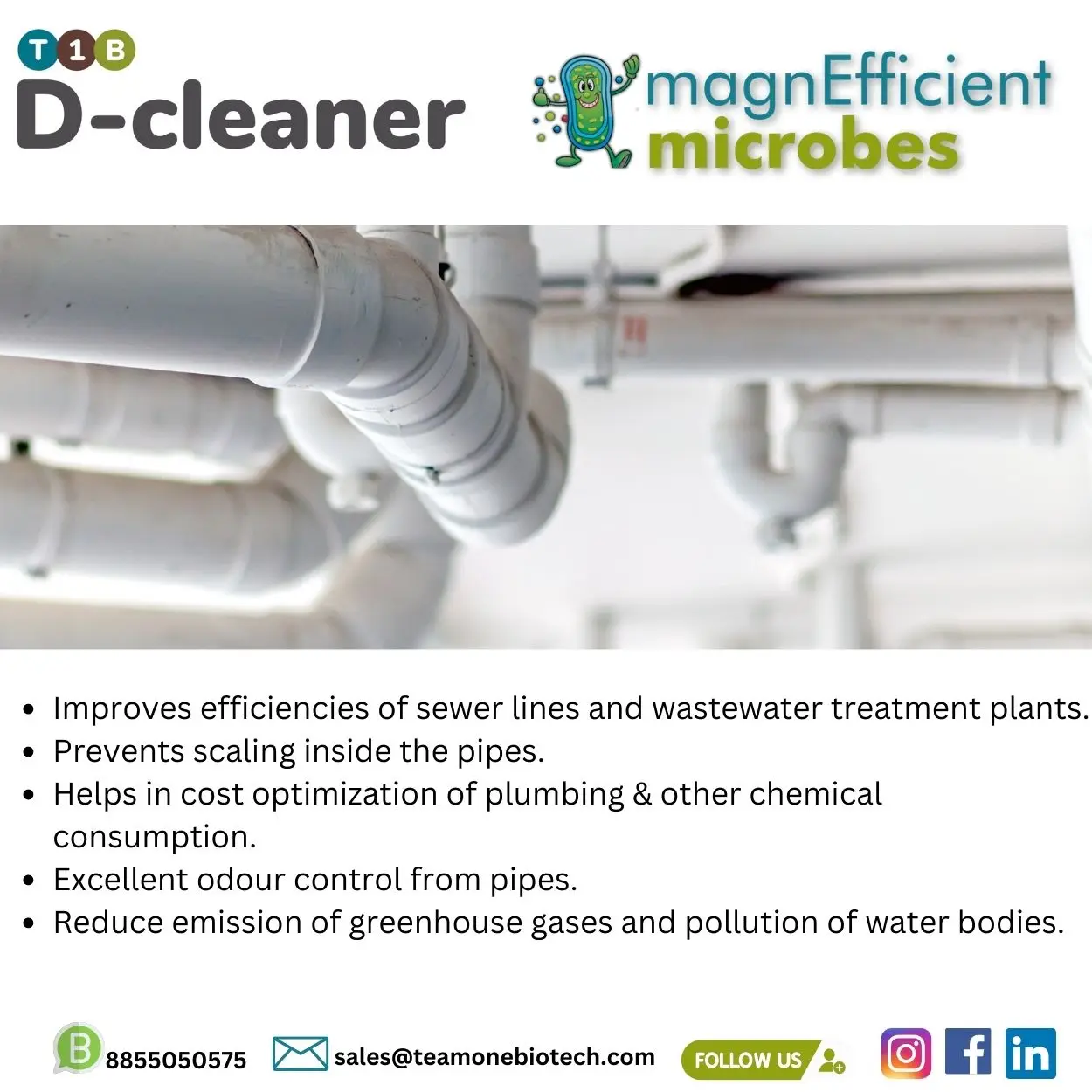 Buy Standard Quality Concentrated Ecofriendly Drain Cleaner With High