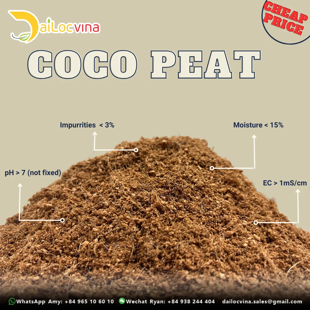 Coco Peat Wholesale Soil Coco Peat Perlite For Garden & Plants With