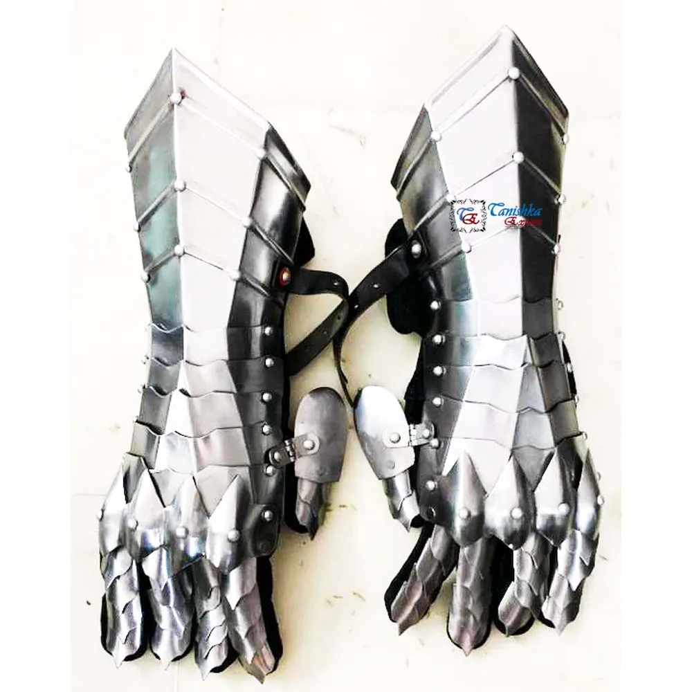 Role Play Medieval Gauntlets Larp Sca Lord Of The Rings Nazgul Fantasy ...