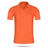 Coton mercerisé orange