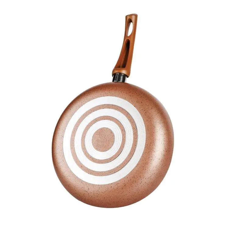 Pressed Aluminum Frypan 26cm,Whitford Xylan Coating Pink Color Buy