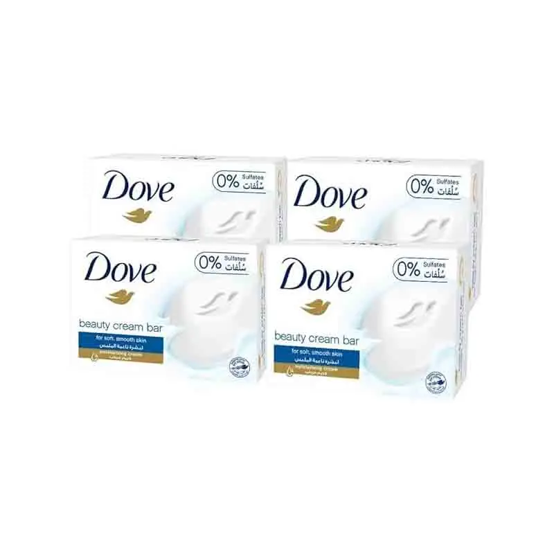 Dove Original Beauty Cream Bar Soap 100 G 3 5 Oz Bars White Pack Of