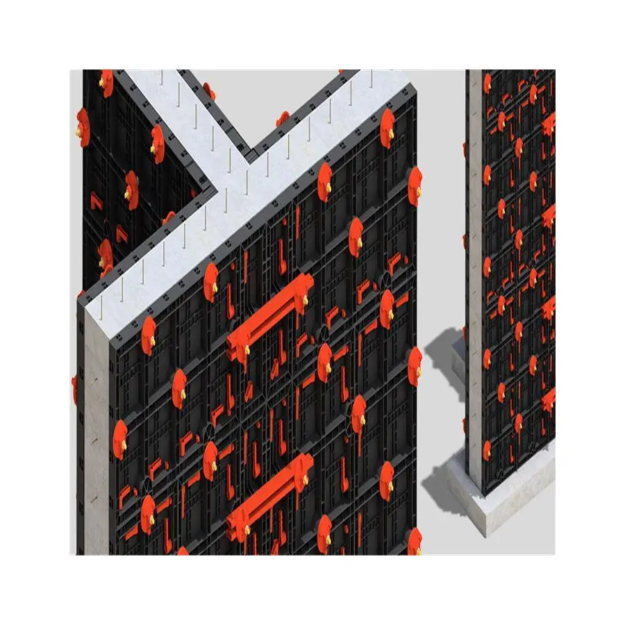 Construction Formwork butterfly Clamp Plastic Formwork Mold for Plastic Formwork for Concrete