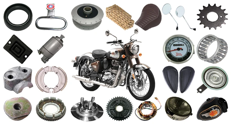 Bullet bike hot sale spare parts