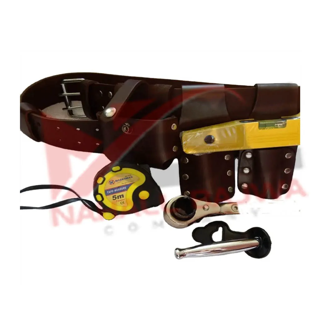 scaffolding-leather-tool-belt-pouch-scaffolding-tool-pouch-set-with