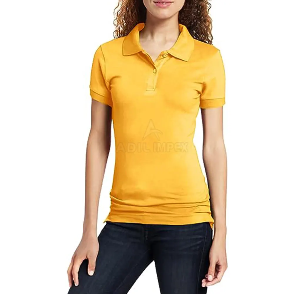 Casual Wear Adults Use Polo Shirts Wholesale Price Private Label Women ...