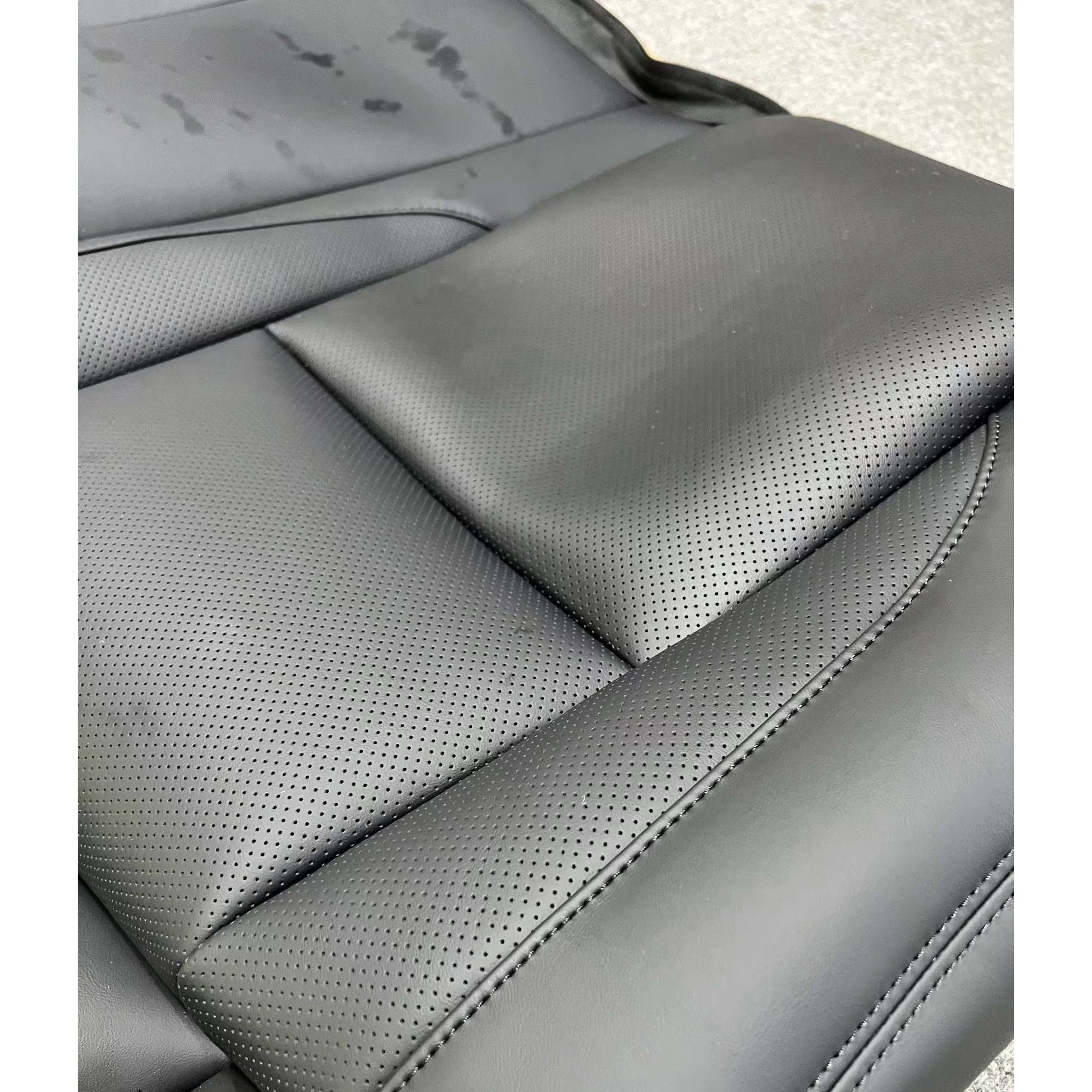 Дышащий полный комплект роскошные подушки чехол для автомобильного сиденья Специальный кожаный автомобиля Toyota Crown