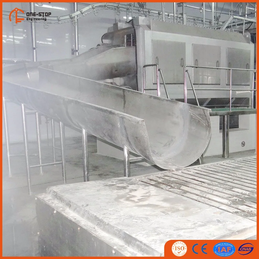 New high-efficiency automatic pig slaughtering assembly line machine for modern food production farms