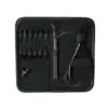 Kit de herramientas para extensiones de cabello negro