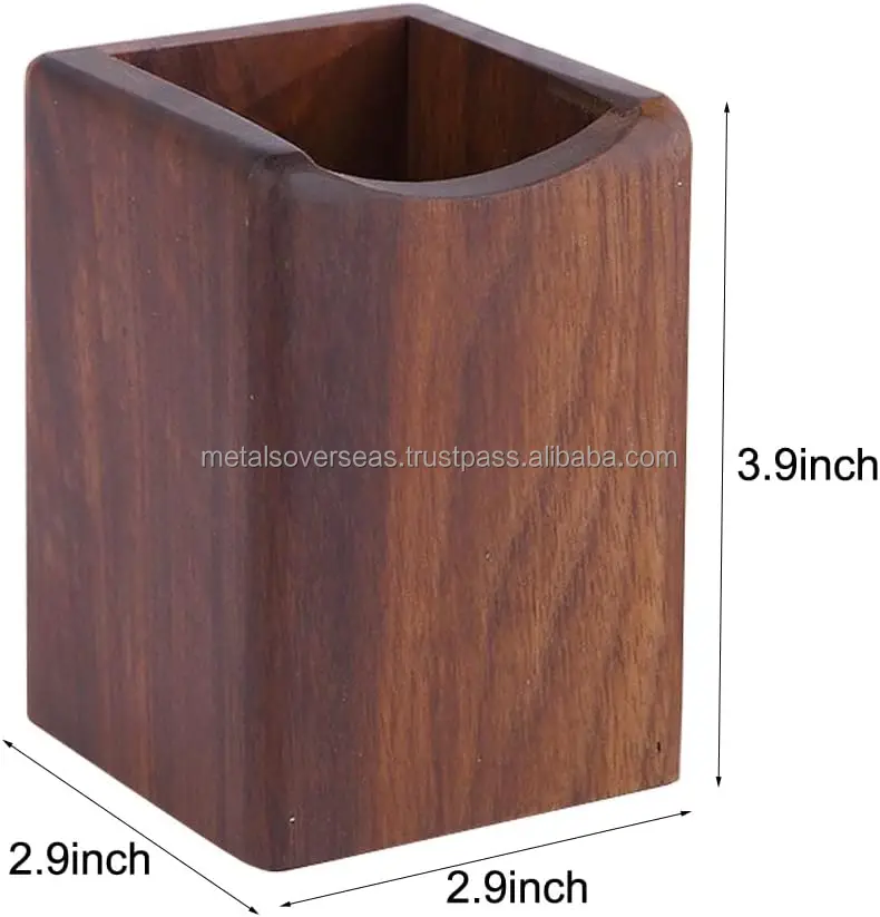 Деревянная коробка для карандашей многоразовый канцелярский органайзер письменных принадлежностей деревянная подставка ручек чашка хранение школьных