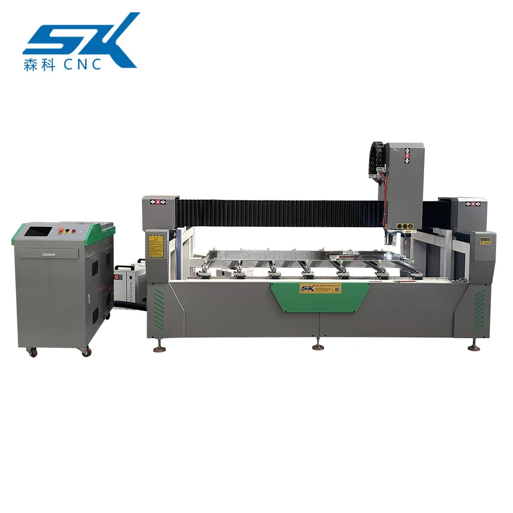 Big Size  Large Format 3d Laser Marking Engraving Printer Sandblasting Machine for Glass Door Mirror