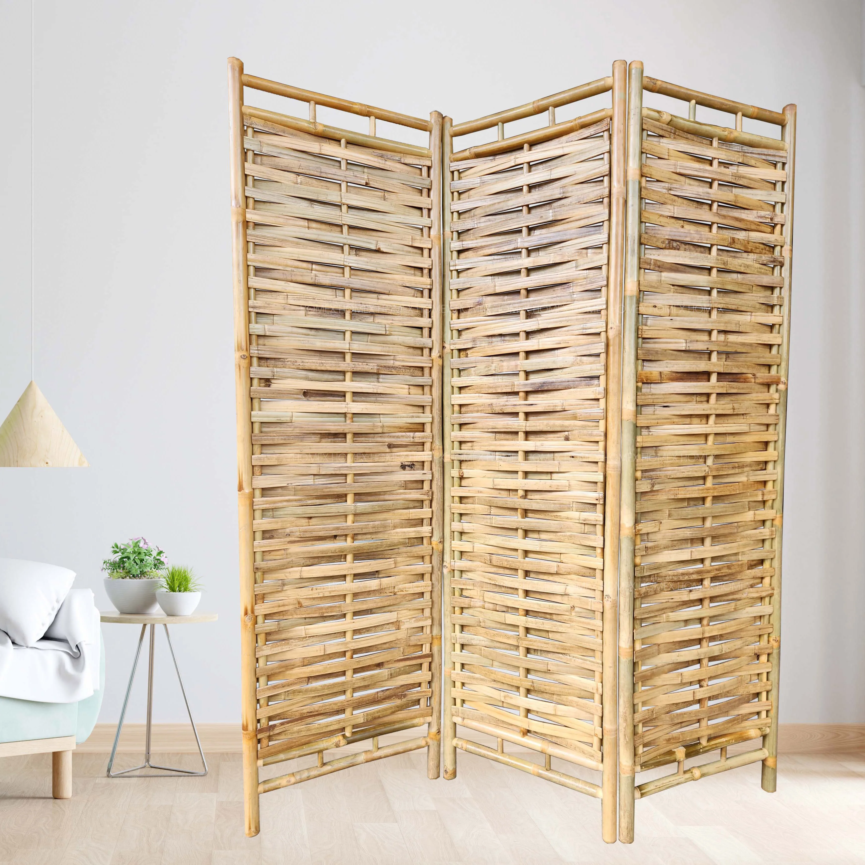 Movable office partitions cheap price folding bamboo private wall panel used for room dividers