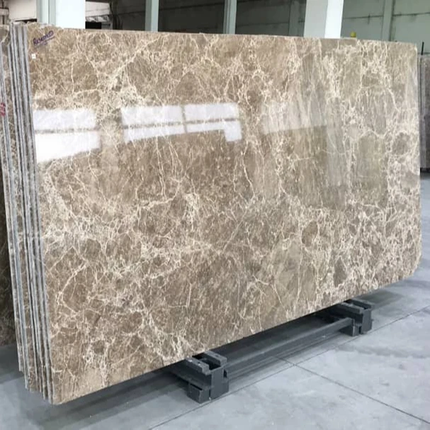 Brown Marble Natural Stone Light and Dark Emperador Marble Mosaic Tiles for Floor and Walls Jeffrey Court English Stone Emperado