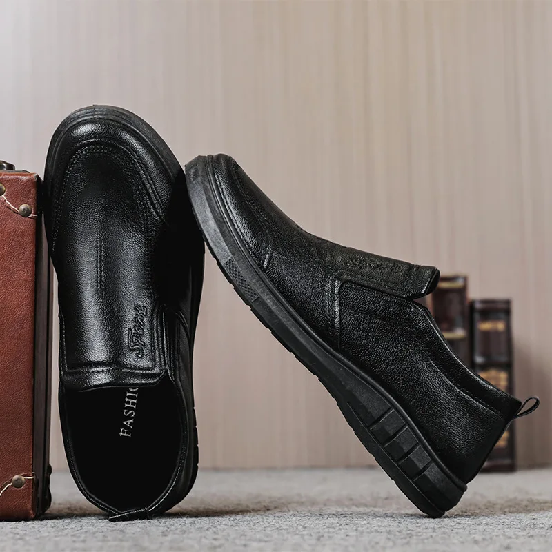New Leisure Shoes Men's Fashion Leather Shoes Wholesale - Buy Dress ...
