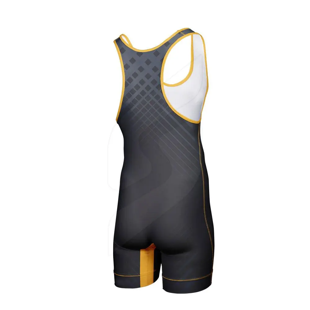 Wholesale Sportswear One Piece Wrestling Singlet Customize Logo Printed