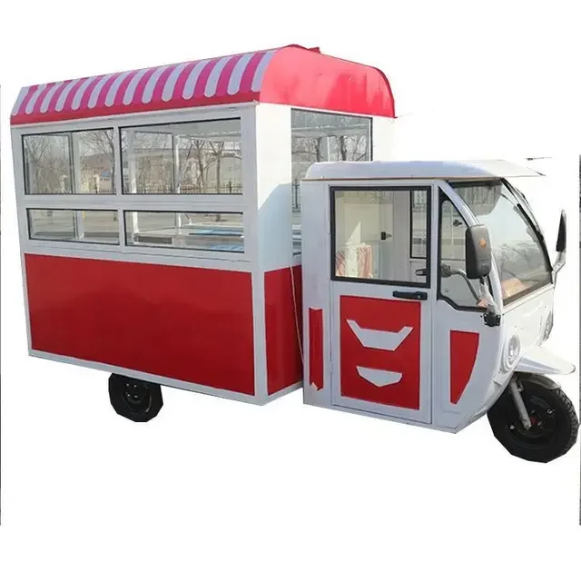 Wholesale Price Mobile Food Trucks For Sale Austria Used Fast Food Truck Trailer Food Cart for sale