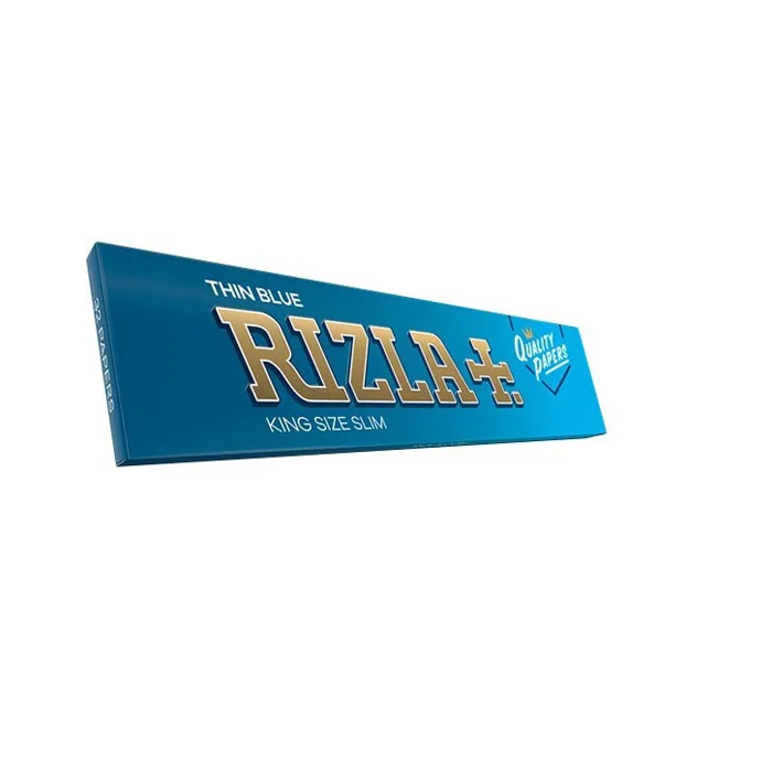 Rizla King Size Blue Slim Rolling Cigarette Papers Full Box - Buy Rizla 