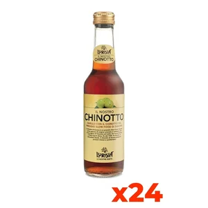 Lurisia Italian Chinotto Premium Quality 275ml Glass Bottles 24 Bottles in Case Other Beverages