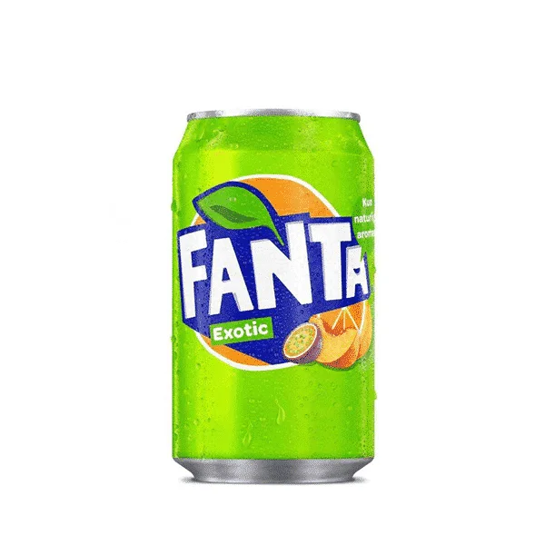 Fanta Exotic 330ml / Fanta Soft Drink (slim) / Fanta Exotic 330ml Fanta ...