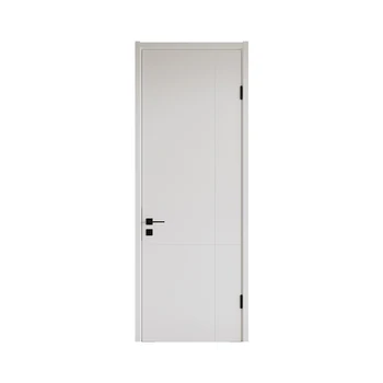 Minimalist Apartment Wooden Door Interior Wood Door Room Doors
