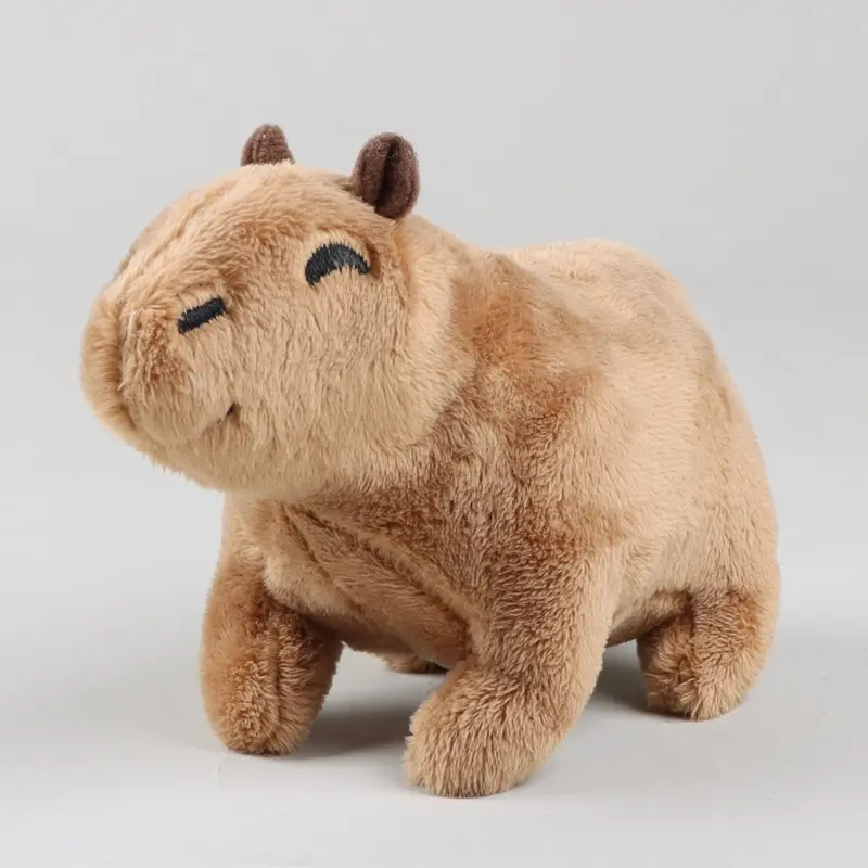 Simulation Fluffy Capybara Stuffed Animal Soft Toys Lovely Capybara 