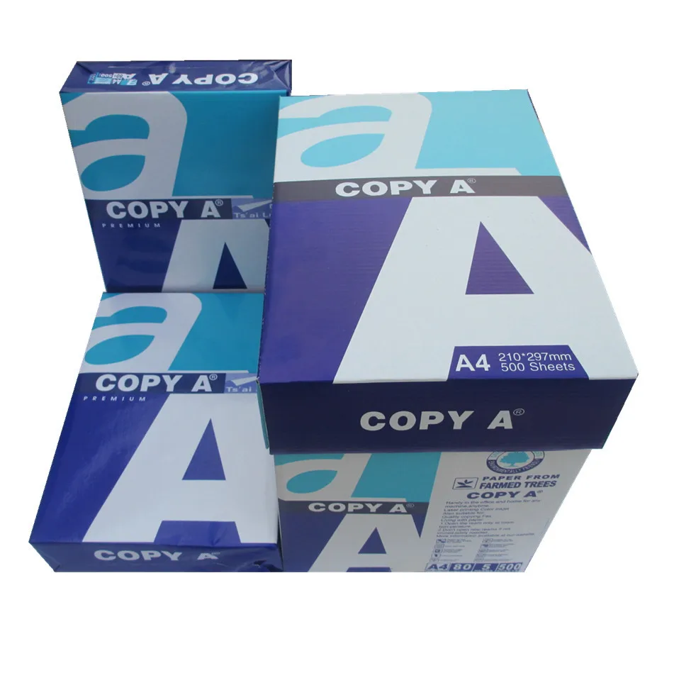 Wholesale Cheap A4 Paper 70 gsm A4 Double A 210 x 297mm Letter Size Copy Paper White Office SuppliesA4 Paper Low Price