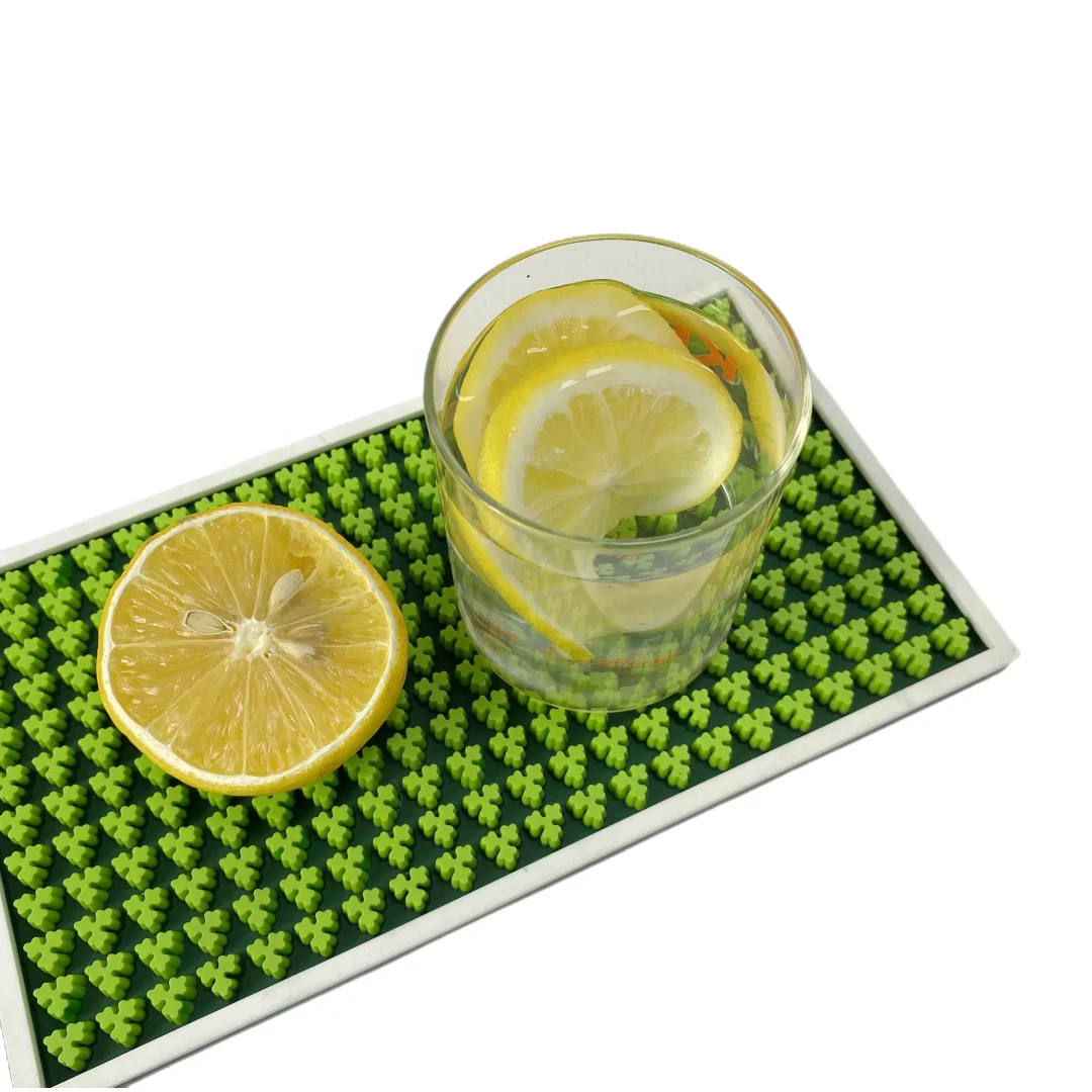 Manufacturers Direct Factory Price PVC Custom Logo Bar Rubber Spill Mat Beer Drinking Barmats