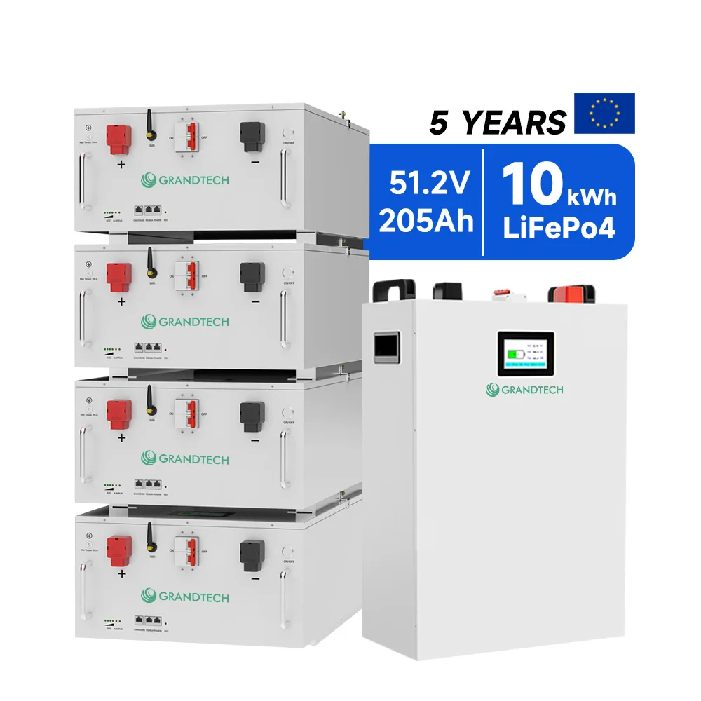5 yil garantiya, 5 kWh, 10 kWh, 20 kWh devorga osiladigan litiy-ion batareyasi, 48 V, 100 Ah, 200 Ah, BMS himoyali, CAN aloqa protokoli, uy uchun