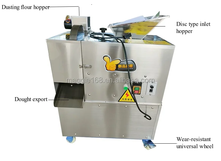 Dough Square Round Cutting Machine for Bakery Breakfast Shop