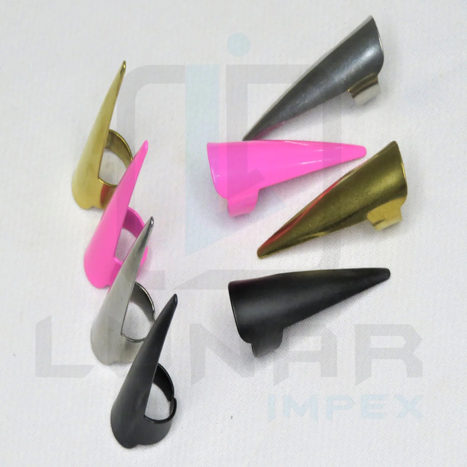 Hair Parting And Selecting Tools Metal Hair Parting Rings Nail Finger ...
