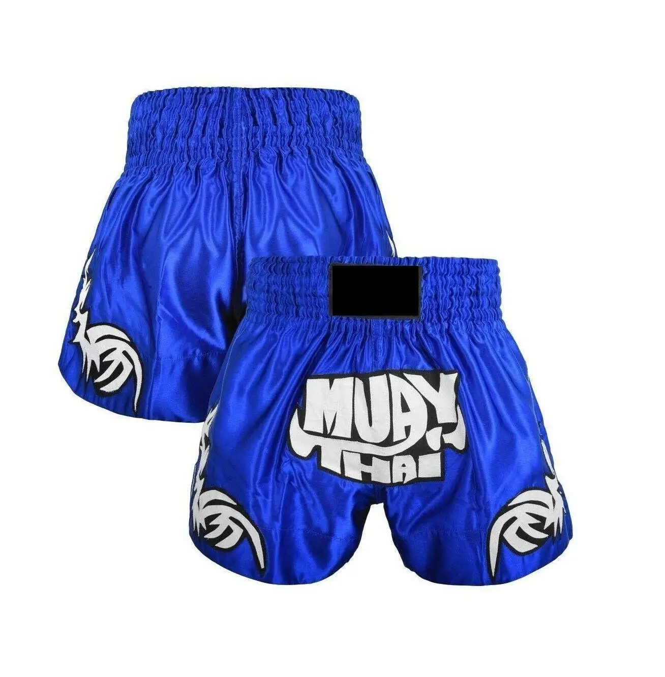 Custom 100% Polyester Satin Muay Thai Practice Kickboxing Combat Shorts ...