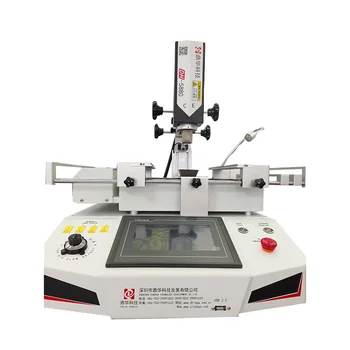 DH-5880 Dinghua BGA Rework Station Infrared Hot Air SMD BGA Rework Station  With HD Touch Screen Three Temperature Zone
