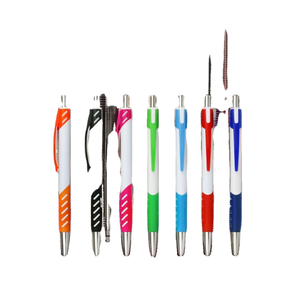 Рекламная подарочная ручка с логотипом на заказ желтый и оранжевый спортивный баннер перо ширина 1 0 мм