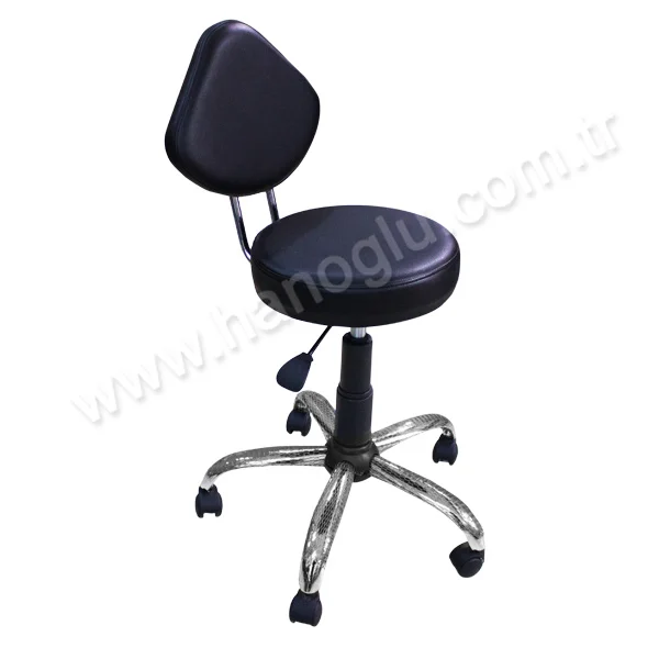 Modern Style Leather Reception Chair For Hair Salon Beauty