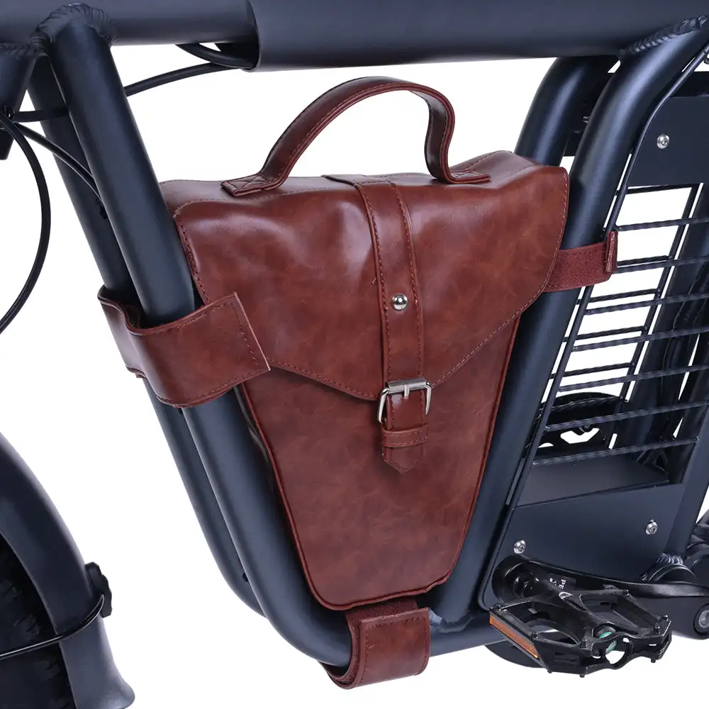 BEZIOR XF006 Electric Mountain Bike-70km Range 48V Motor Aluminum Alloy Frame 20x4.0" Wheels