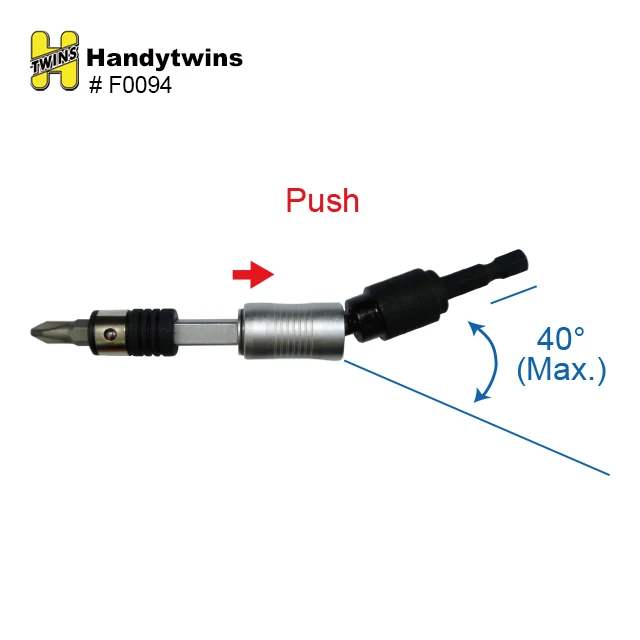 Многофункциональный гнездо Бит Инструмент Гибкая Магнитная отвертка бит держатель