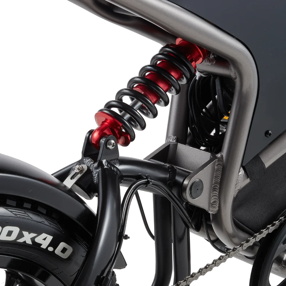 RANDRIDE DM711 Electric Motorcycle Dual Motor Drive 1000W*2 Peak Power for City Commuting