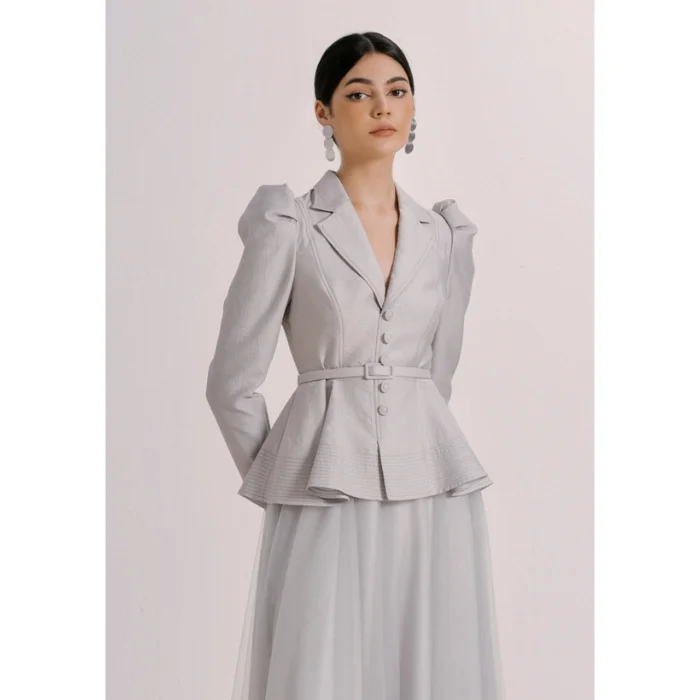 épine - BIBIY. AGATHA PEPURAMU JACKET Blouson jacket in grey - Undercover | Mytheresa