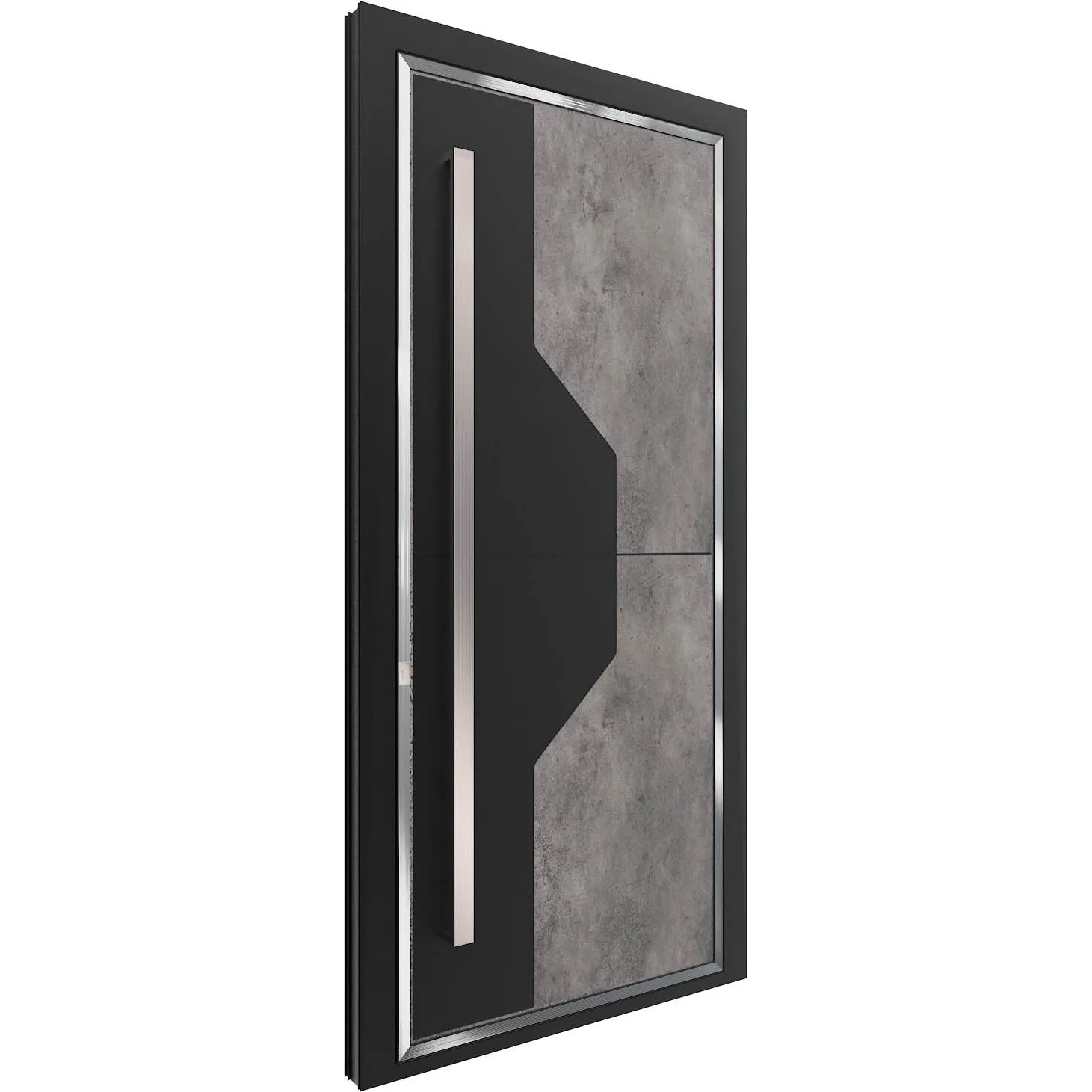 Elegant and Durable Compact-Coated Aluminum Composite Panel Doors Customizable Designs