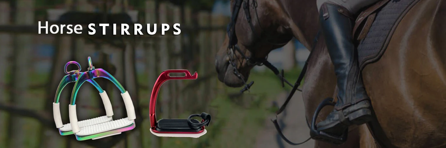 1 Pair Equestrian Equipment Thickened Anti Slip Outdoor Sports Riding